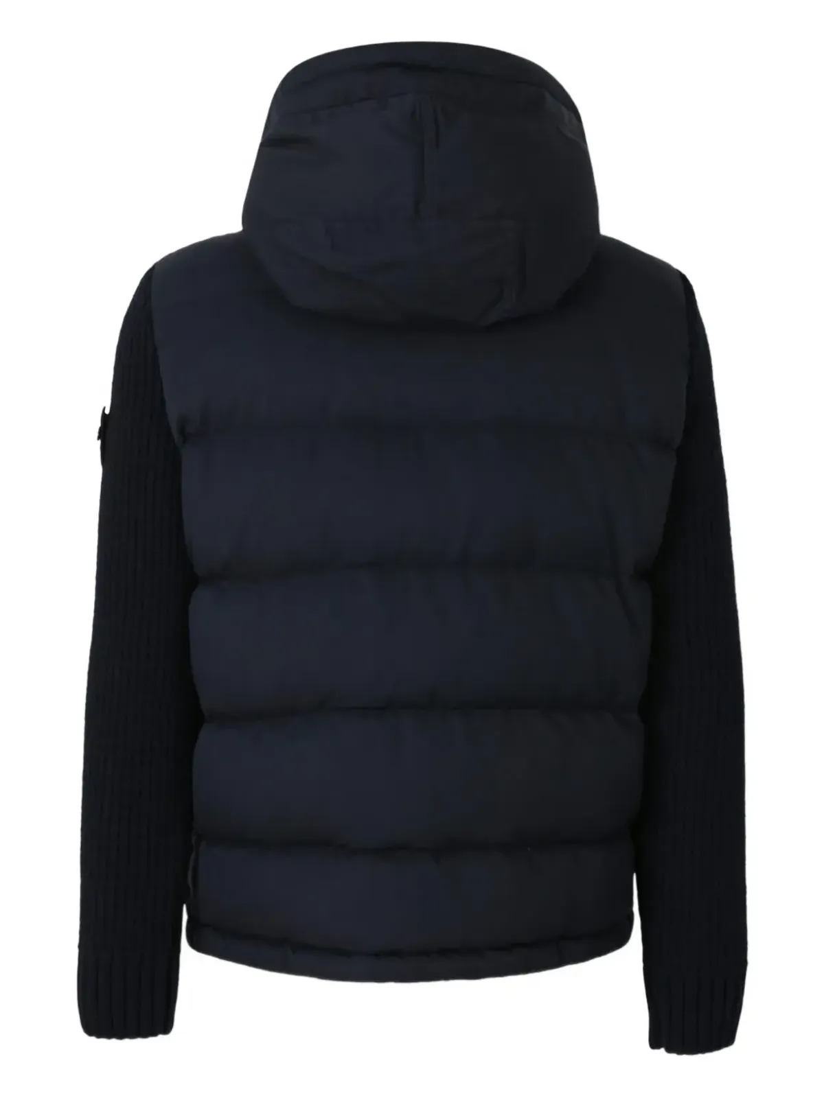 Stone Island キルテッドフードジャケット - ブルー - 画像2