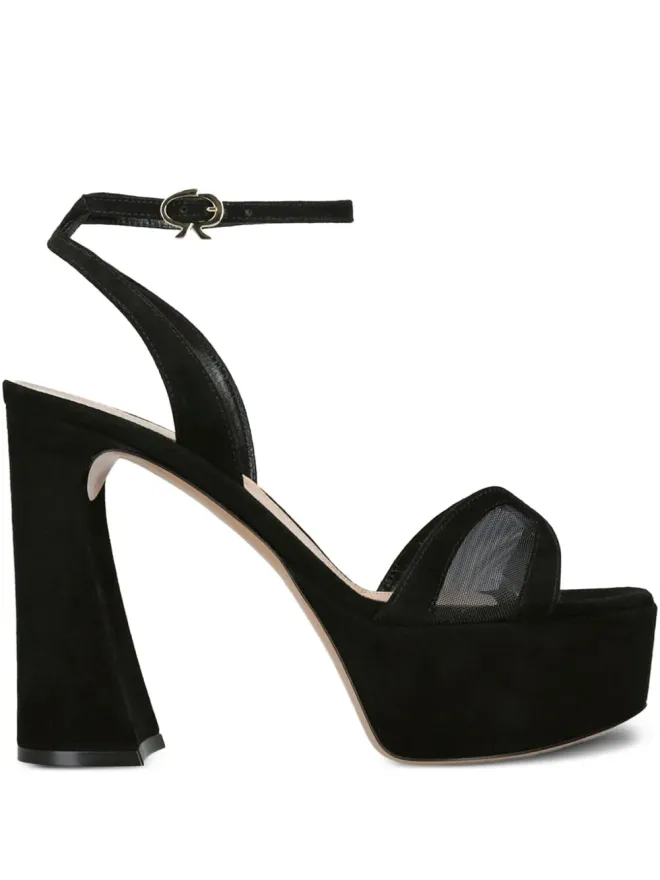 Gianvito Rossi Gianvito Rossi プラットフォーム アンクルストラップ サンダルの商品画像