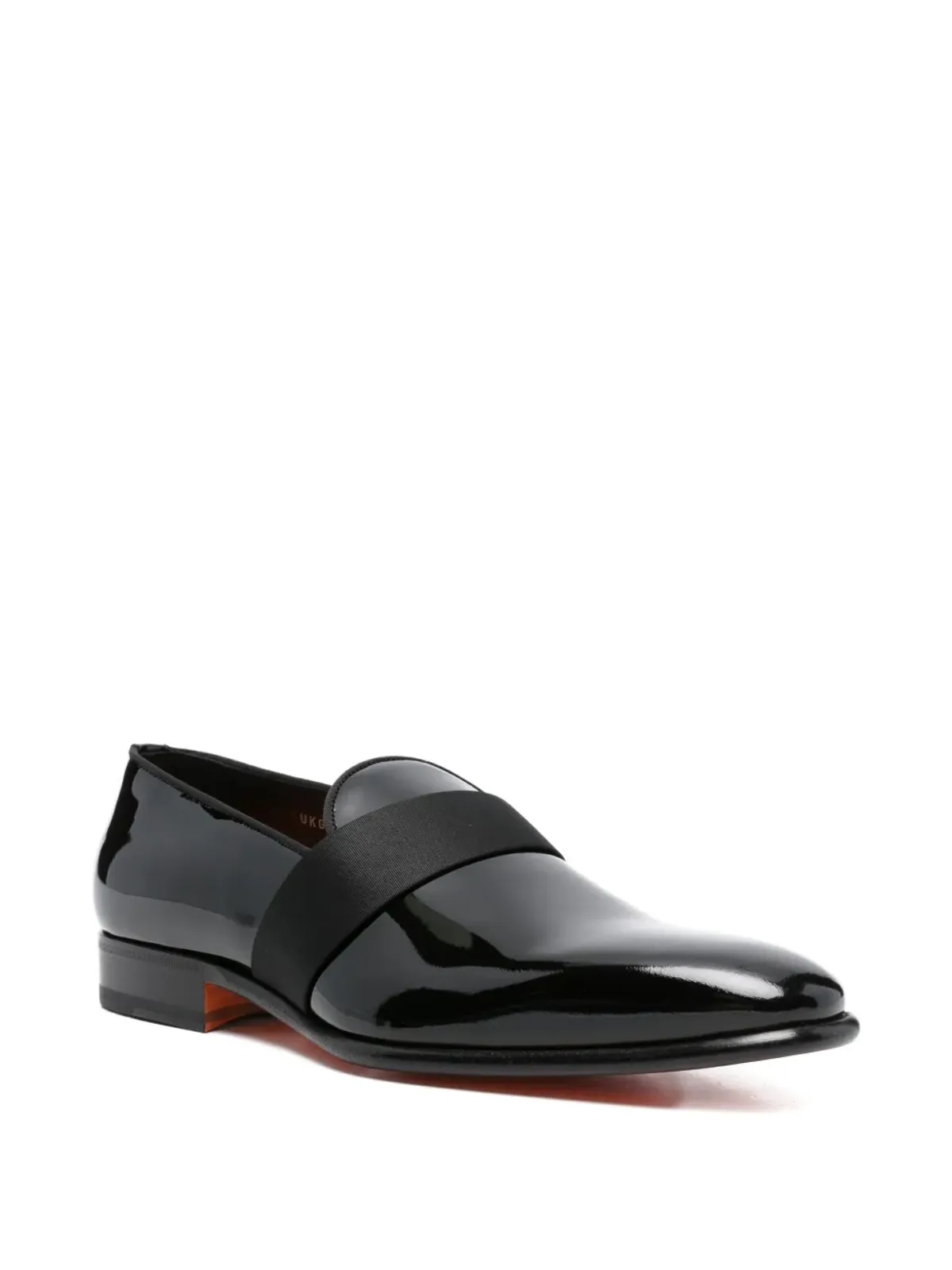 Santoni ストラップレザー ローファー - 画像2