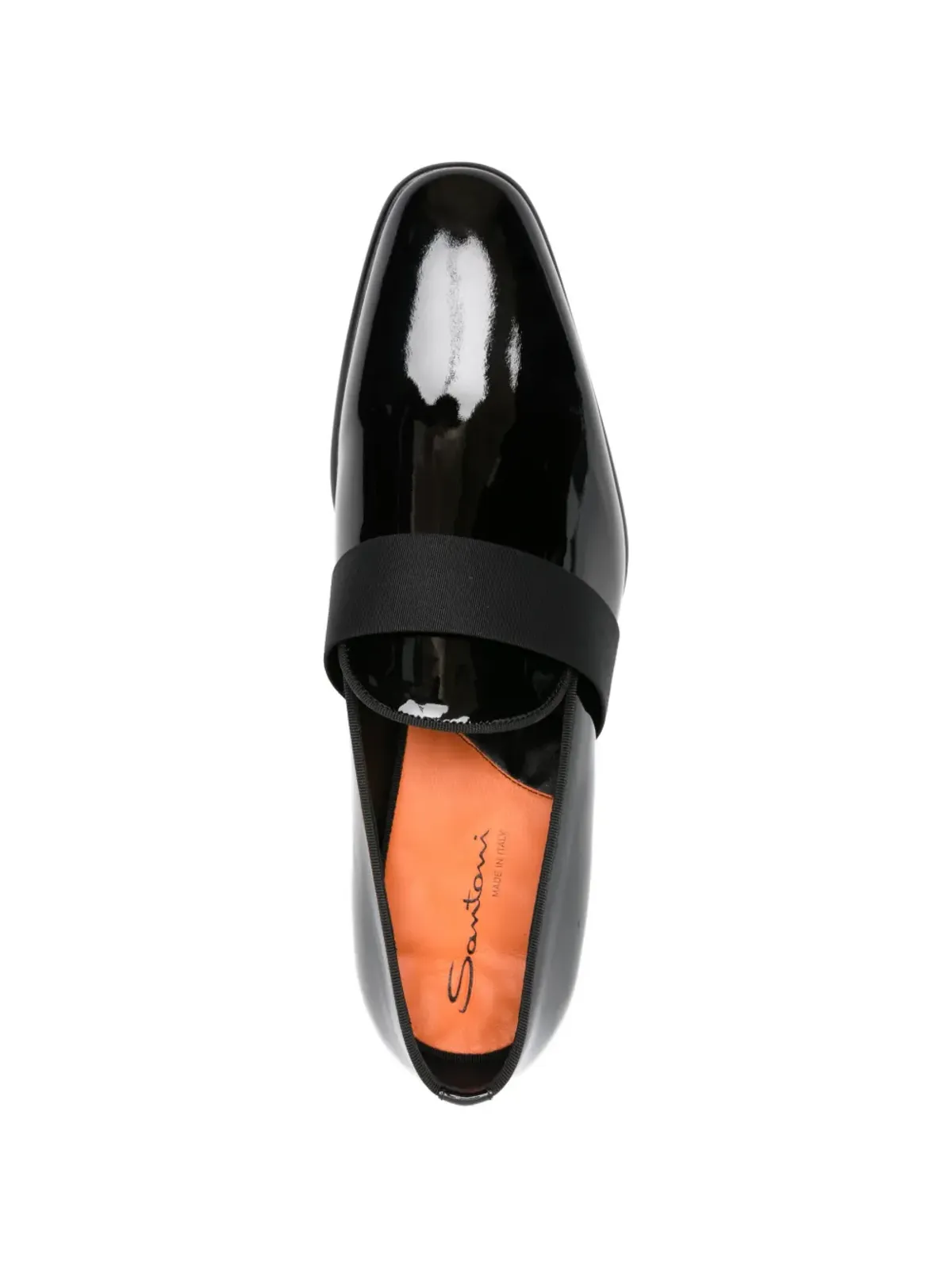 Santoni ストラップレザー ローファー - 画像4