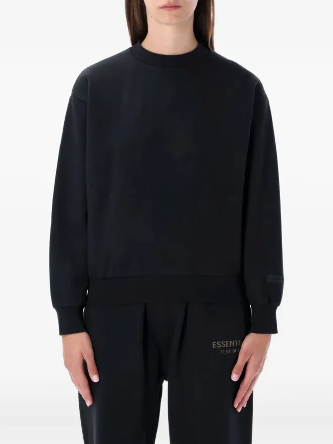 Fear of God ESSENTIALS FEAR OF GOD ESSENTIALS ロゴプリントスウェットシャツ（ブラック）の商品画像