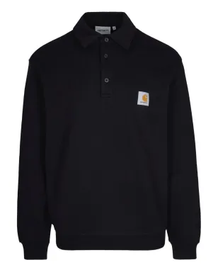 Carhartt WIP ロゴパッチ コットン ポロシャツ ブラック - サムネイル1
