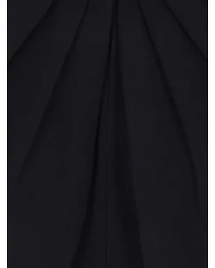 Elie Saab ドレープバック ジュエルバックル ジャンプスーツ ブラック - サムネイル3