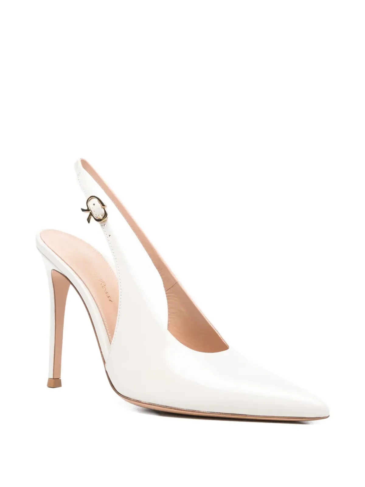 Gianvito Rossi ポインテッドトゥ・スリングバック・ストラップパンプス - 画像2