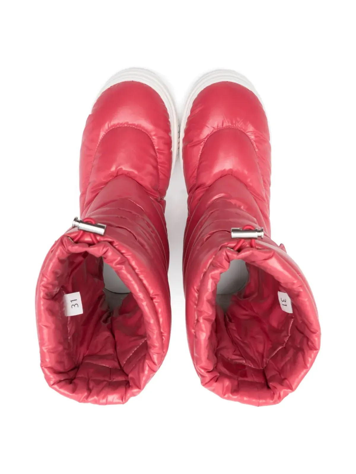 Moncler Enfant Gaia パディドスノーブーツ - ピンク - 画像3