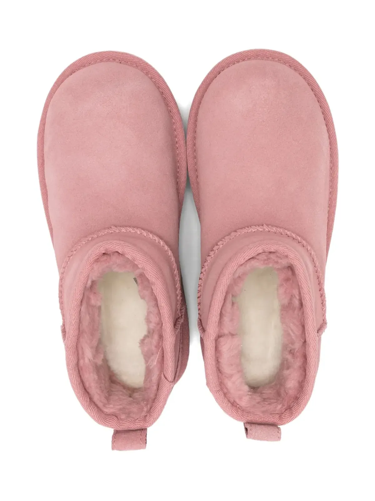 UGG Kids スウェード プラットフォーム ブーツ - 画像2