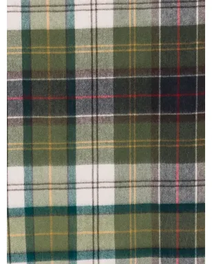 Barbour チェック柄フリンジトリムスカーフ - サムネイル2