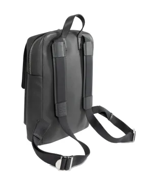 LOEWE ミリタリーカーフレザー バックパック - ブラック - サムネイル2
