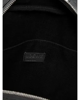 LOEWE ミリタリーカーフレザー バックパック - ブラック - サムネイル3