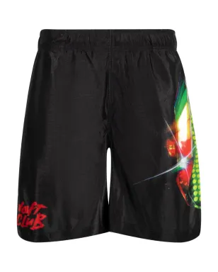 Pleasures x Daft Punk graphic track shorts - Black - サムネイル1