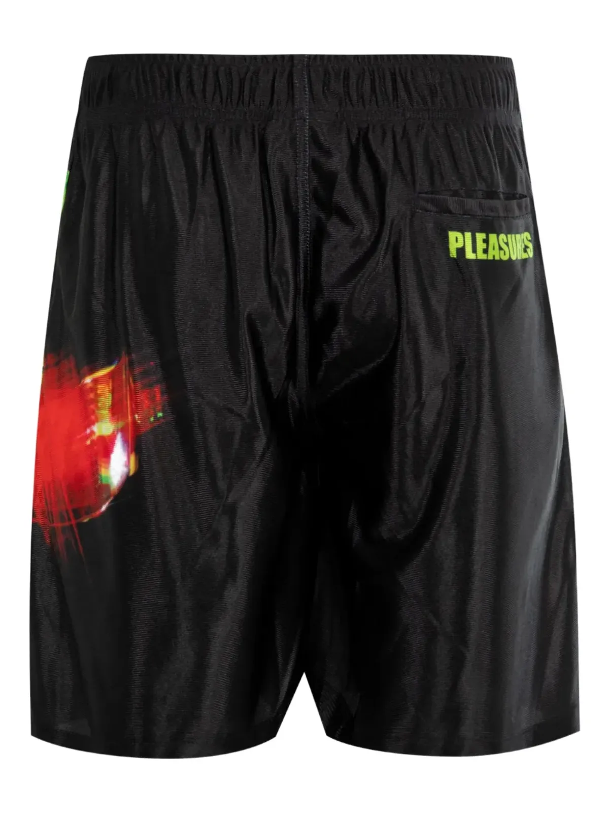 Pleasures x Daft Punk graphic track shorts - Black - 画像2