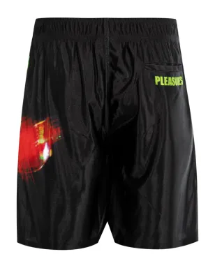 Pleasures x Daft Punk graphic track shorts - Black - サムネイル2