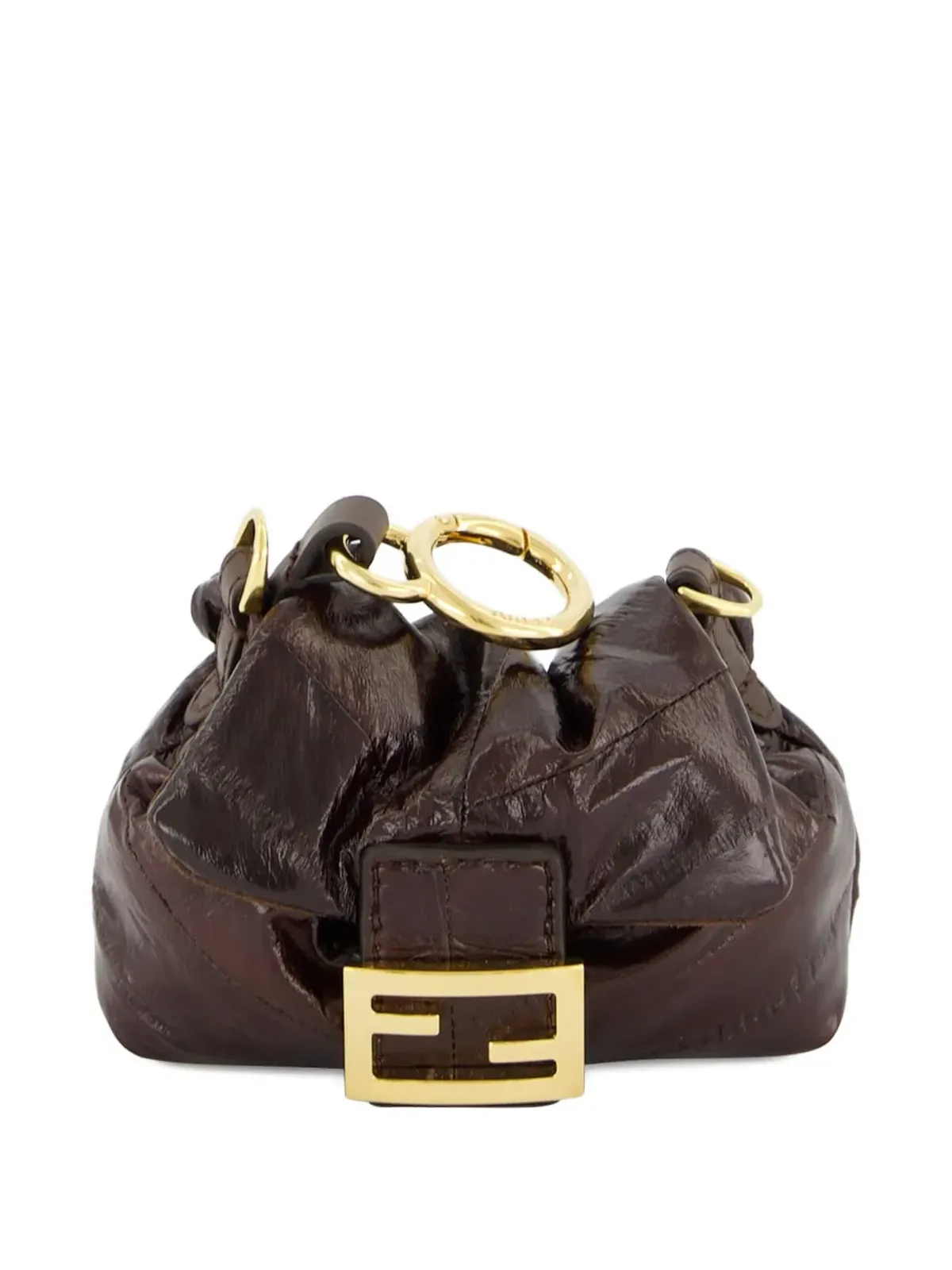 FENDI ナノ・マーマ バゲット ショルダーバッグ - 画像5