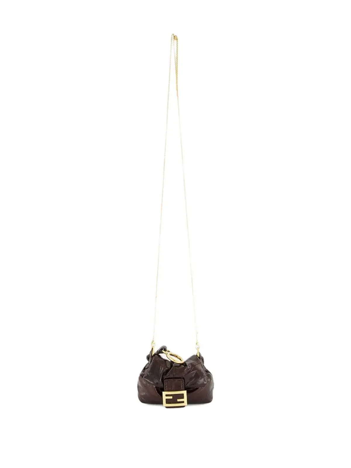 FENDI ナノ・マーマ バゲット ショルダーバッグ - 画像3