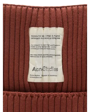 Acne Studios リブ編みビーニー - サムネイル2