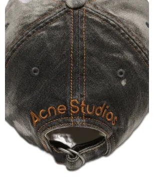 Acne Studios ディストレストキャップ - グレー - サムネイル3