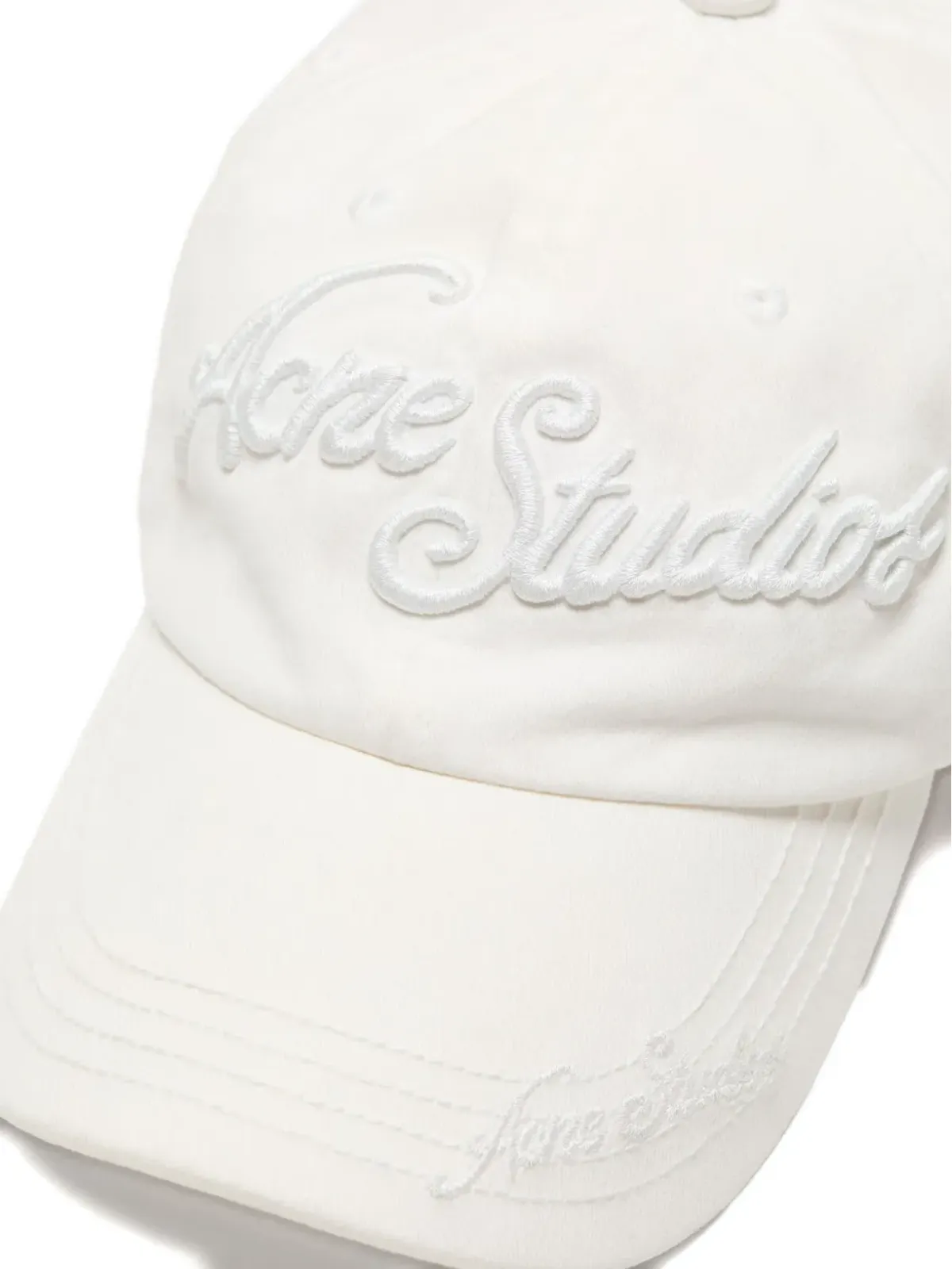 Acne Studios 刺繍ロゴ入りベースボールキャップ - 画像3