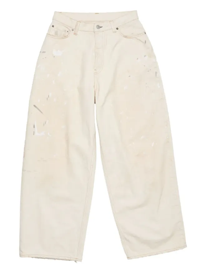Acne Studios Acne Studios 2023 ロゴパッチ ジーンズ - ホワイトの商品画像