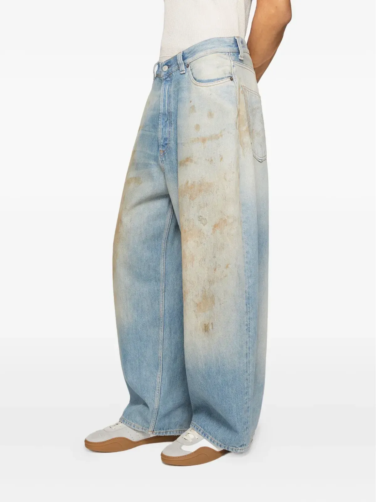 Acne Studios distressed-detail jeans - 画像4
