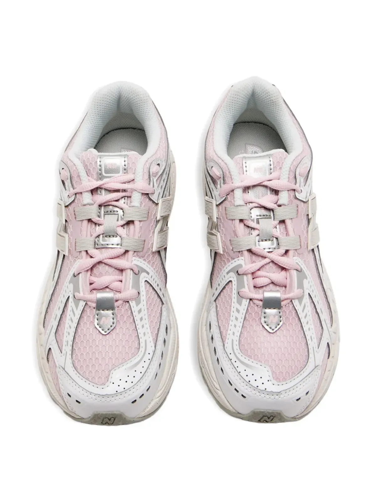 New Balance Kids 1906 メッシュパネルスニーカー - 画像3