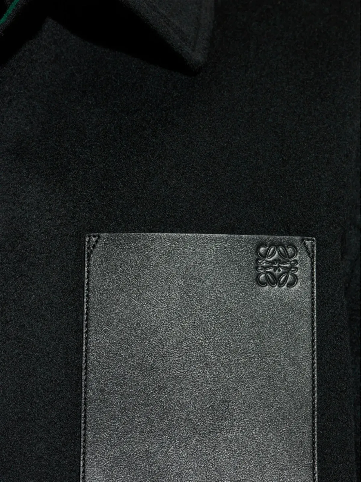 LOEWE アナグラム・デボスド ウールジャケット - 画像5
