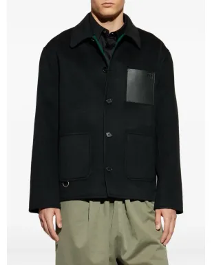 LOEWE アナグラム・デボスド ウールジャケット - サムネイル3