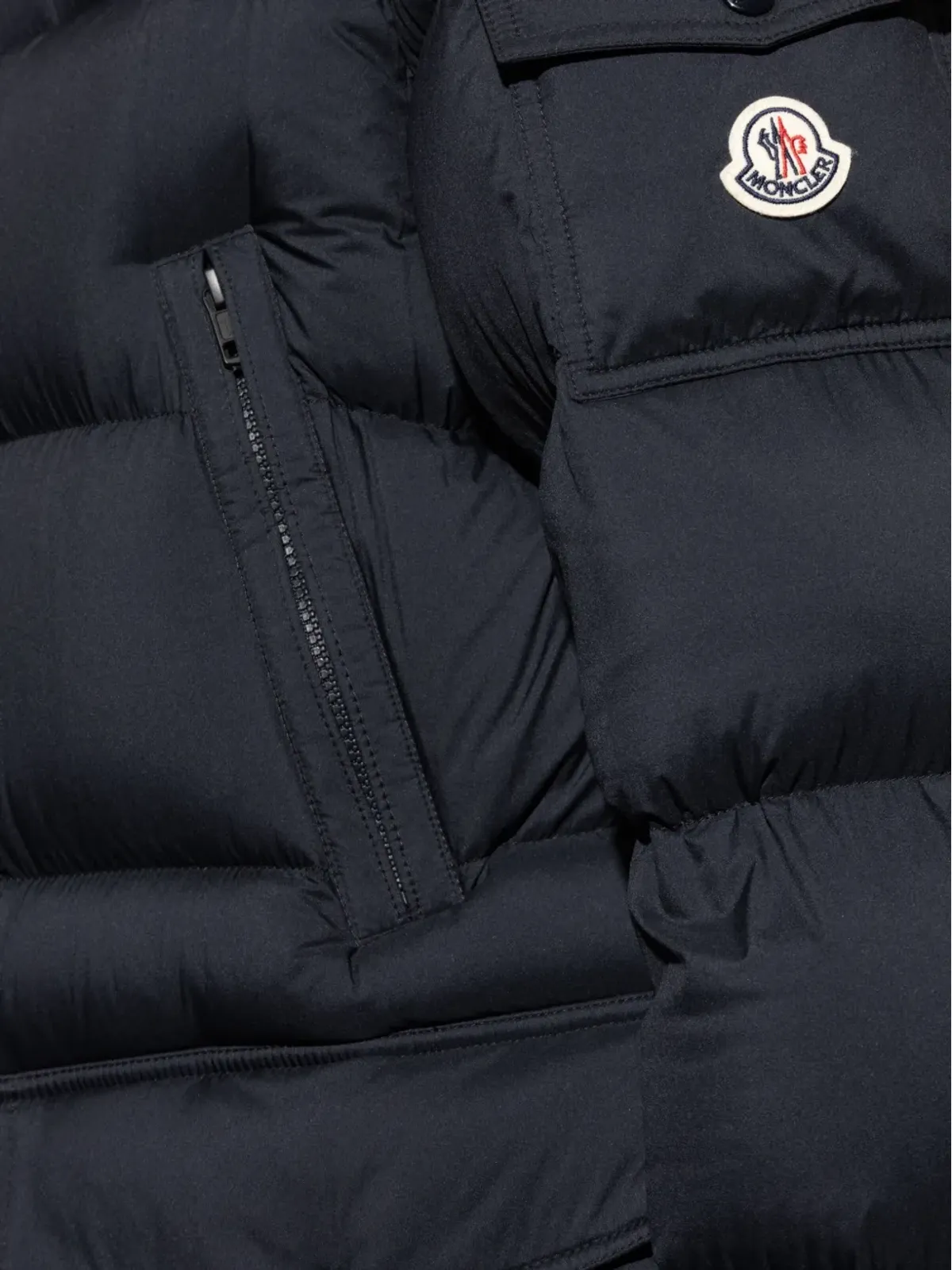 Moncler Bretagne フード付きダウンジャケット - 画像5