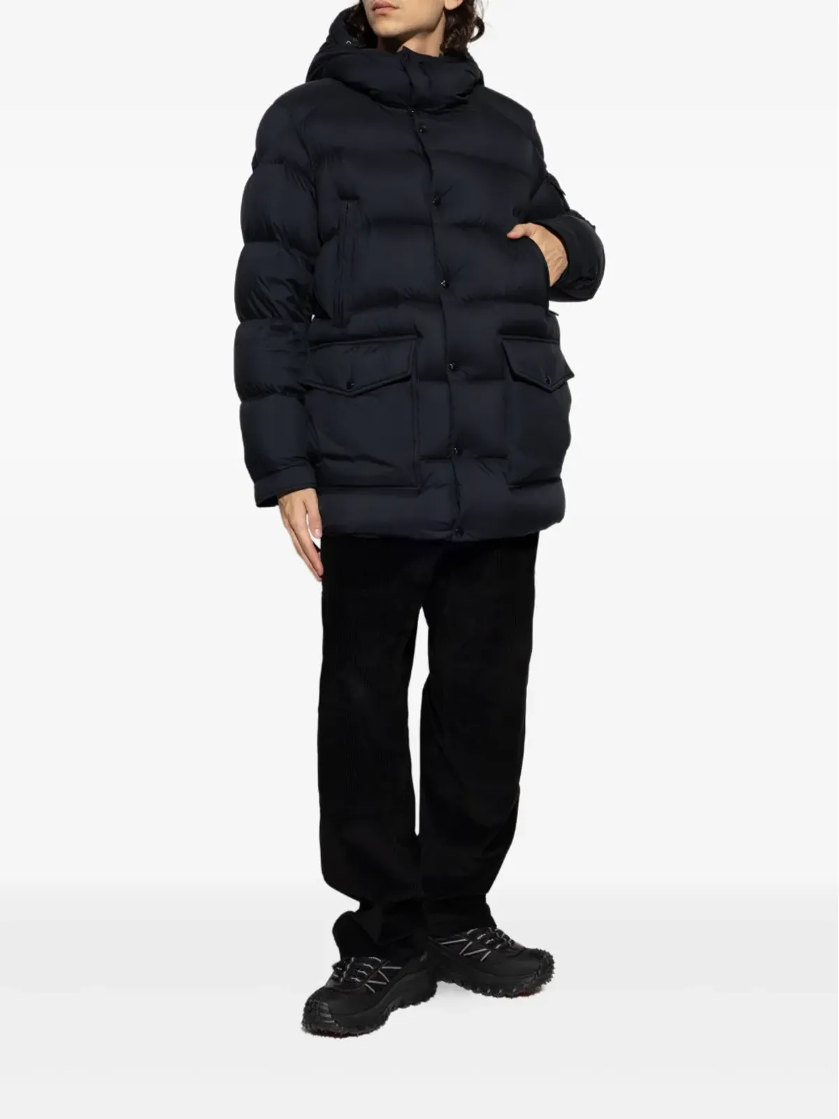 Moncler Bretagne フード付きダウンジャケット - 画像2