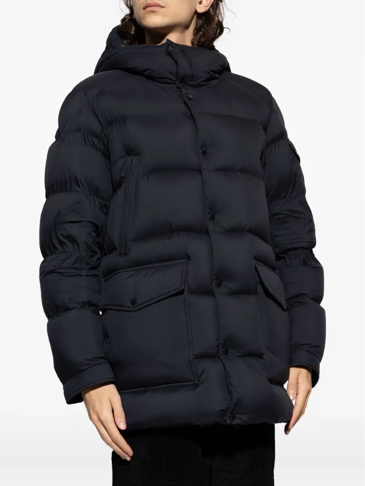 Moncler Bretagne フード付きダウンジャケット - 画像3