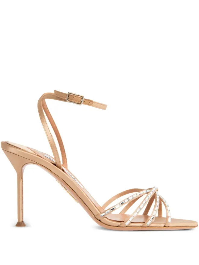 Aquazzura Aquazzura クリスタル装飾スリングバックサンダルの商品画像