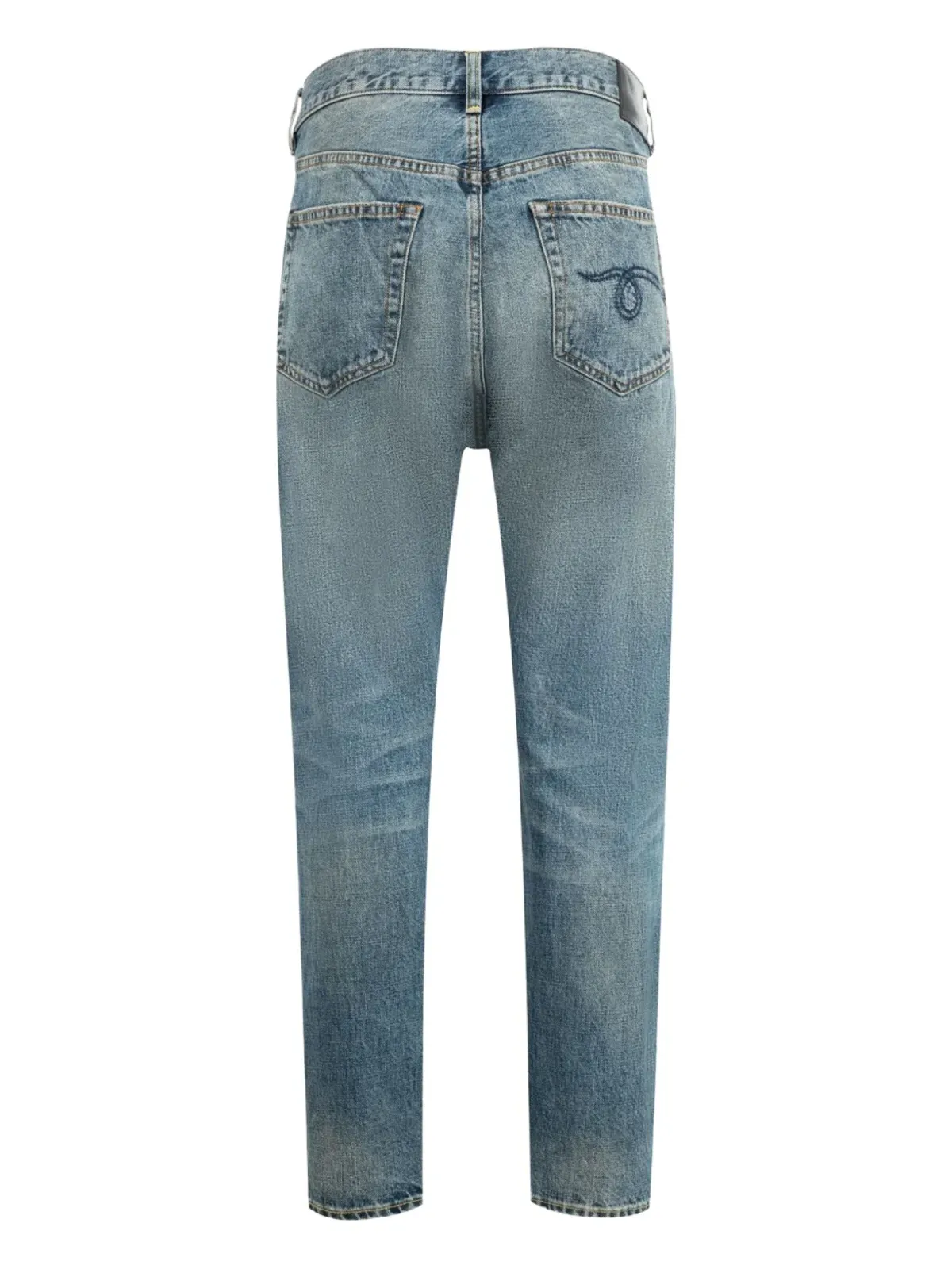 R13 crossover distressed jeans - 画像2