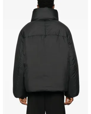 Jacquemus ロゴディテール パディッドジャケット ブラック - サムネイル4