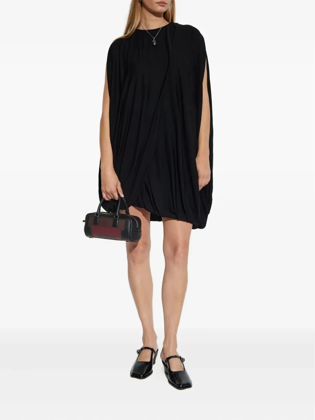 LOEWE ドレープ バブル ミニドレス - 画像2