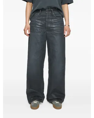 Acne Studios 1981 ロゴパッチ ジーンズ - ブラック - サムネイル2