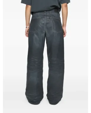 Acne Studios 1981 ロゴパッチ ジーンズ - ブラック - サムネイル4