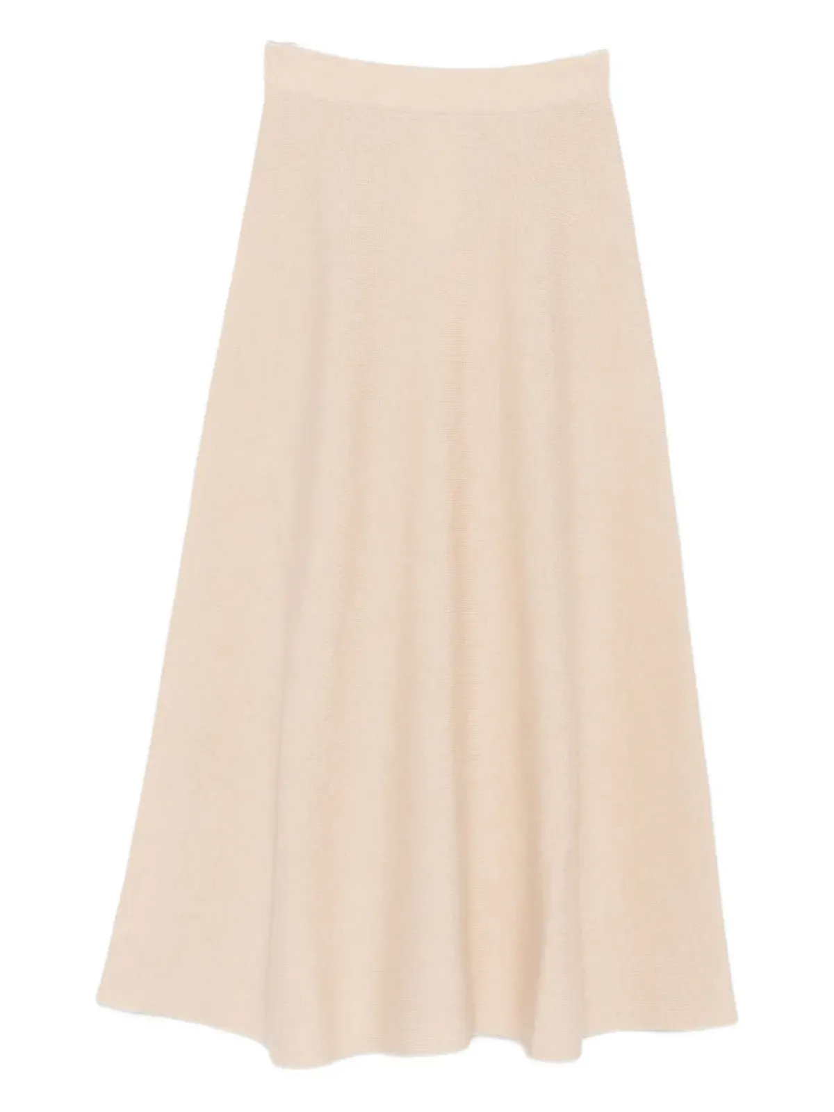 Max Mara リブ編みフレアスカート - 画像1