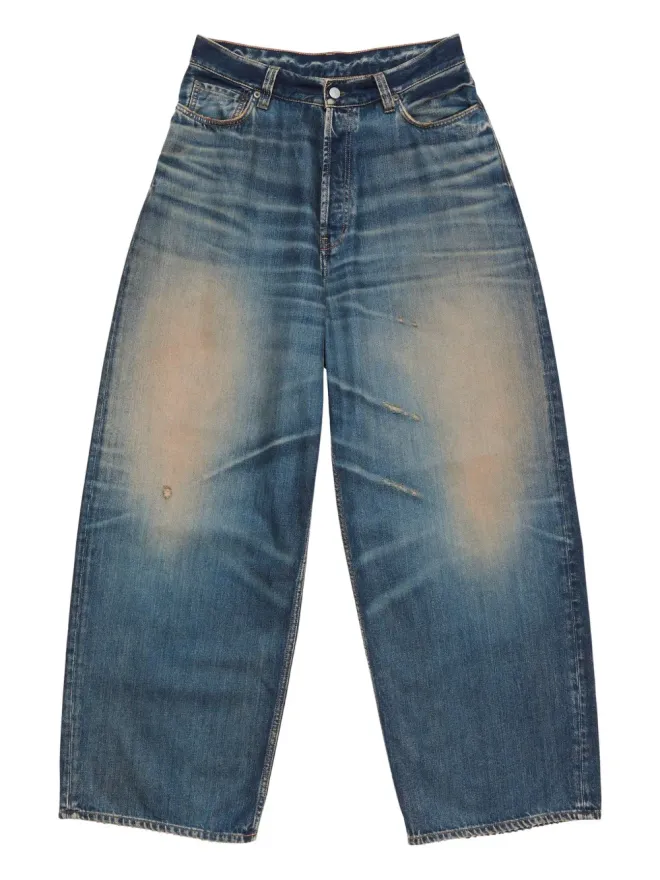 Acne Studios Acne Studios ワイドレッグデニムジーンズ - ブルーの商品画像