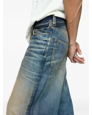 Acne Studios ワイドレッグデニムジーンズ - ブルー - サムネイル4