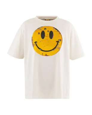 SAINT MXXXXXX スマイルプリント コットン Tシャツ - サムネイル1