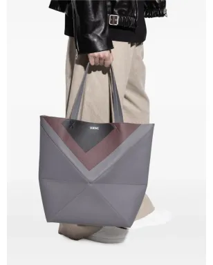 LOEWE パズルフォールド パネルド トートバッグ - サムネイル2