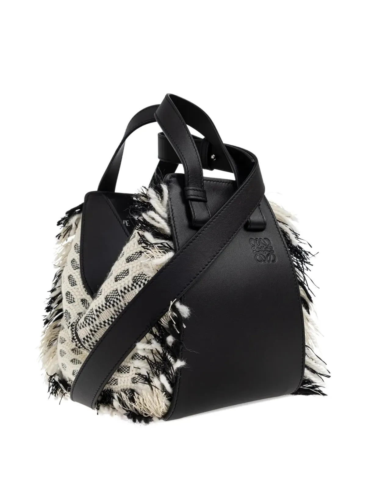 LOEWE x Albers コンパクトハンモック フリンジレザートートバッグ - 画像5