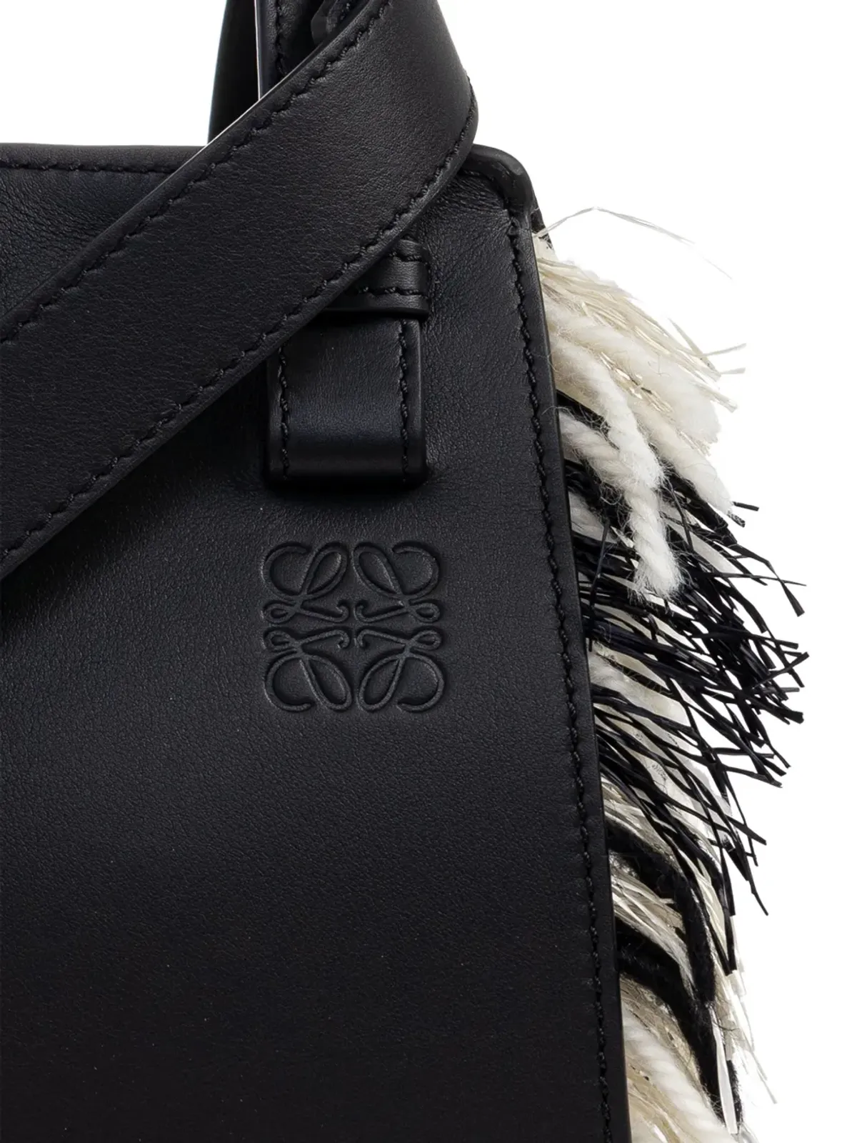 LOEWE x Albers コンパクトハンモック フリンジレザートートバッグ - 画像4