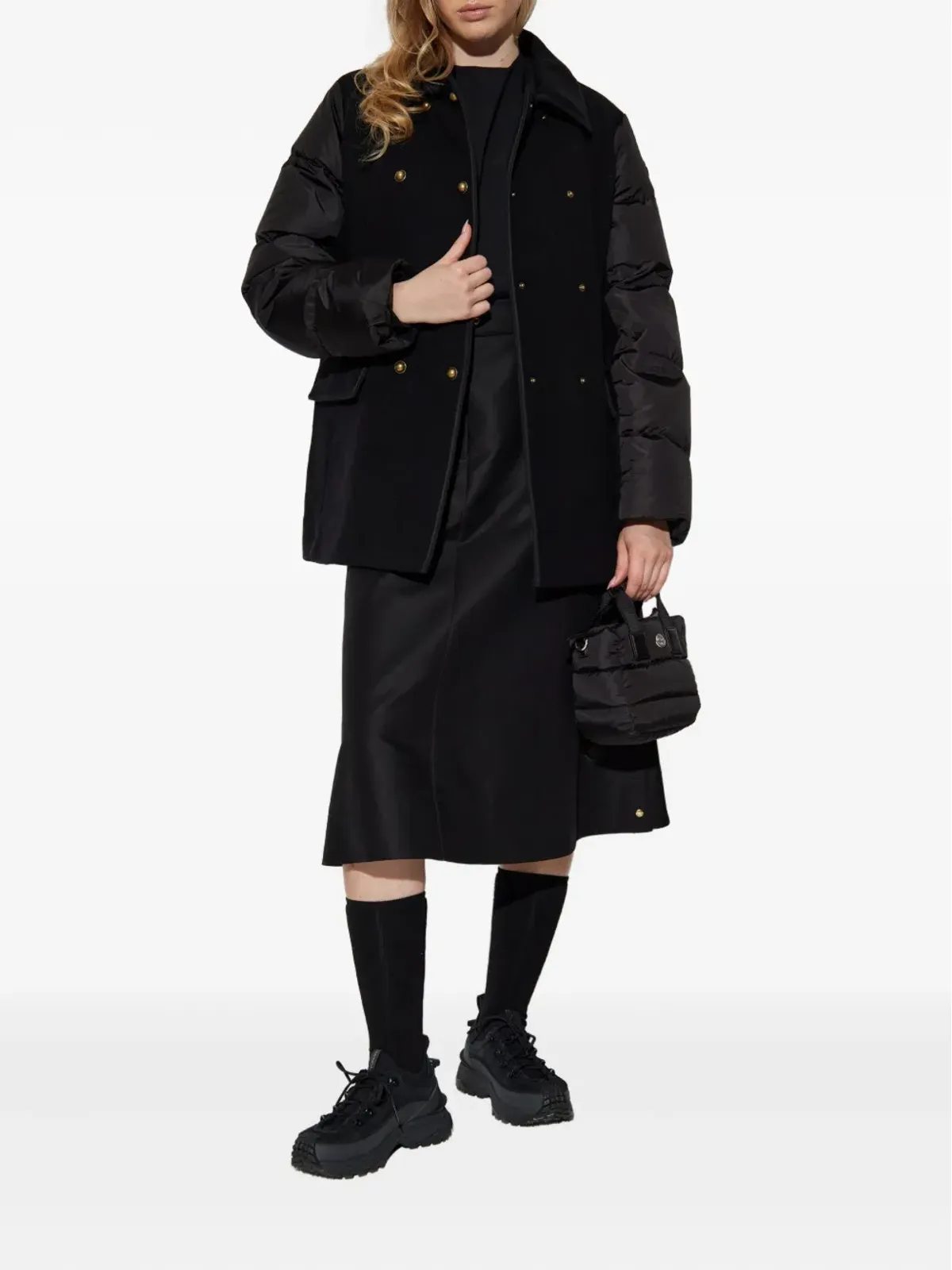 Moncler Chaillo ダウンコート - ブラック - 画像2