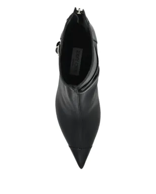 Jimmy Choo ブラック パール付きポインテッドトゥ アンクルブーツ - サムネイル2
