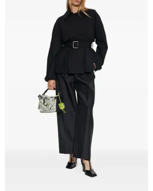 LOEWE ベルト付きエラスティックウエストパンツ - サムネイル2