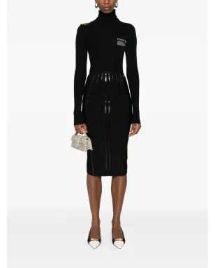 Elisabetta Franchi タートルネック ロゴモチーフ セーター - サムネイル2