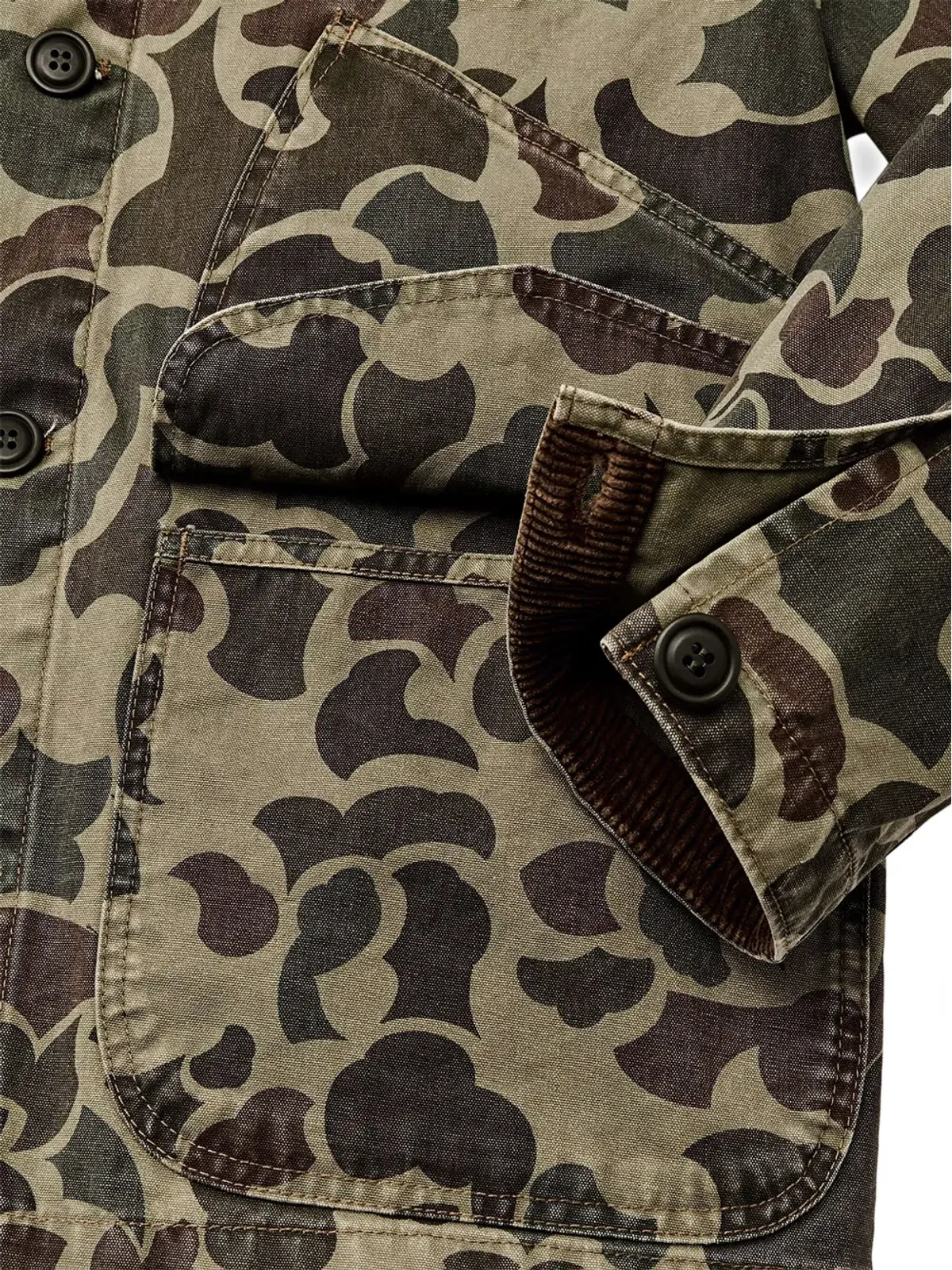 Filson 迷彩プリント シャツジャケット - 画像3