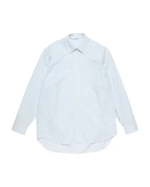 Acne Studios ストライプ柄ポケットシャツ - White - サムネイル1