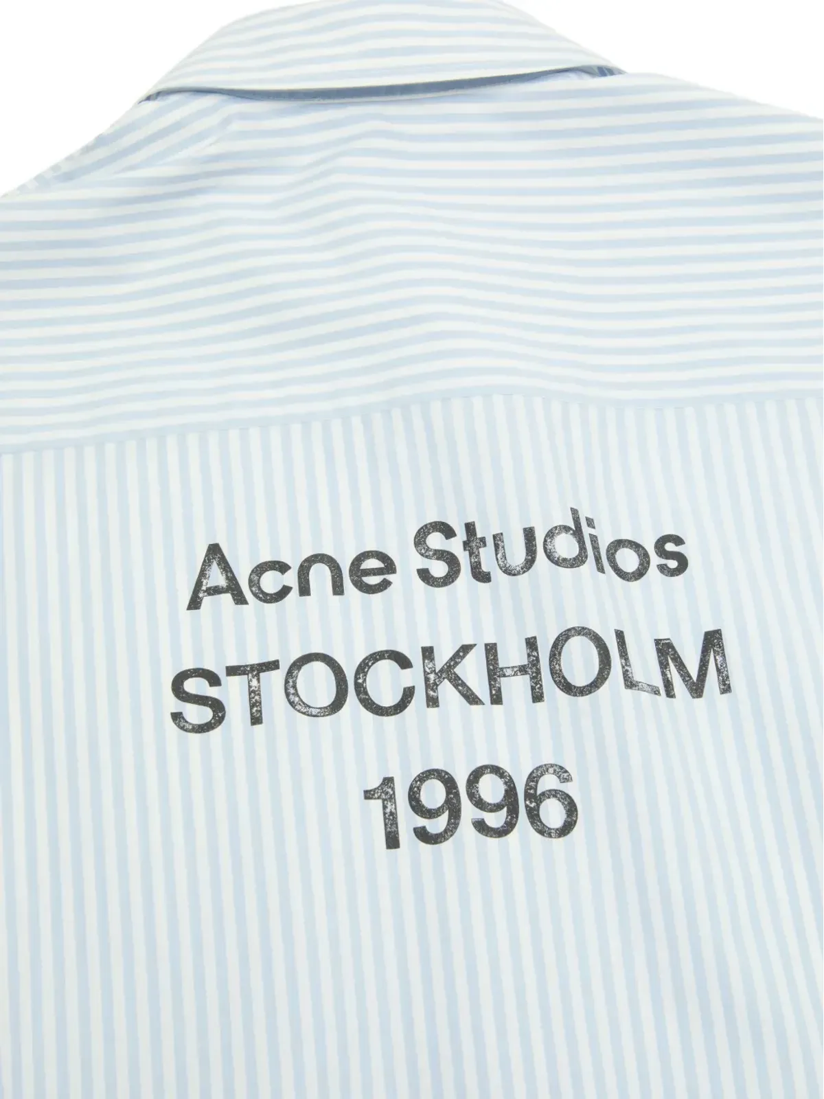 Acne Studios ストライプ柄ポケットシャツ - White - 画像4