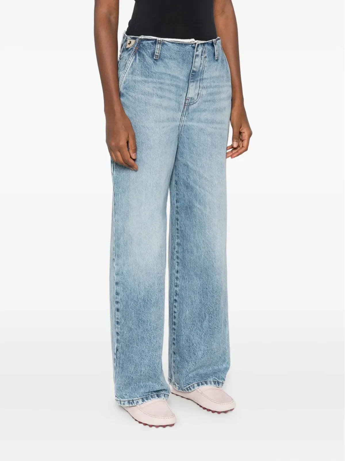 LOIS JEANS ボタンフライジーンズ ブルー - 画像3